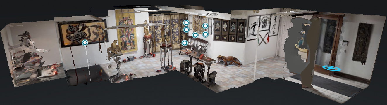 3D virtual tour of the temple