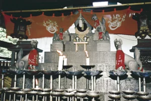 Ancient Fox altar in Japan